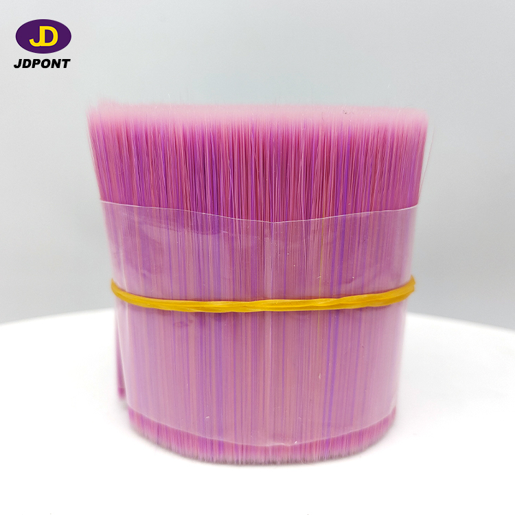 THREE COLOR MIXING FILALMENT (PURPLE AND PINK AND YELLOW) hair brush filament