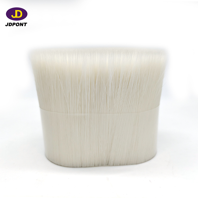 WHITE SOLID FILAMENT MIXTURE CRIMPED FILAMENT FOR PAINT BRUSH