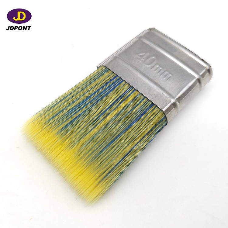 YELLOW MIXTURE BLUE SOLID TAPERED BRUSH FILAMENT