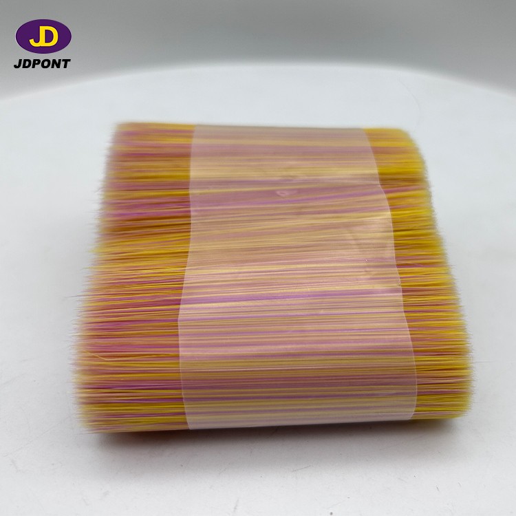 Four Color Solid Double Tapered Brush Filament For Paint Brush