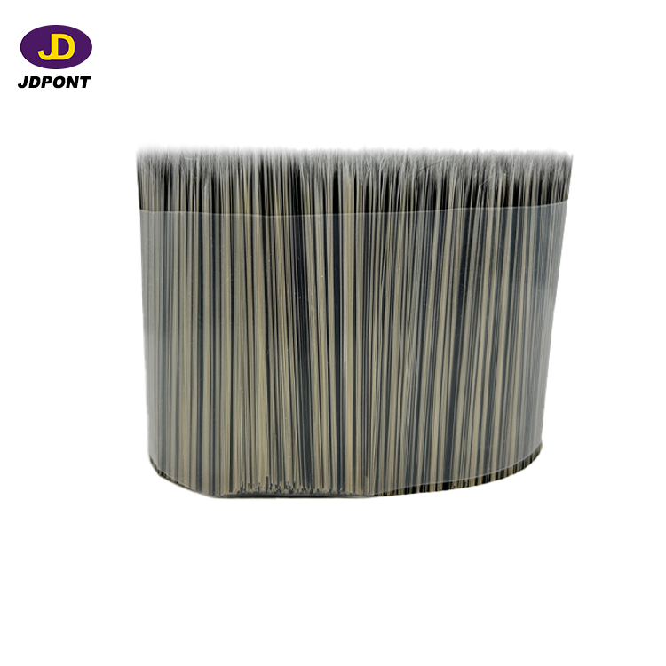 Grey color Cross-section brush filament,100PBT filament for Paint BrushShoe Brush Broom BrushHair BrushArtist Brush